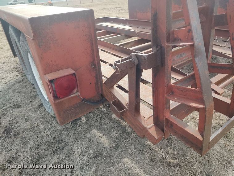 image for item DQ5751 Shop built  utility trailer