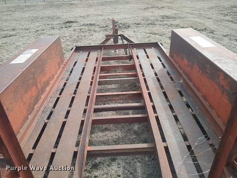 image for item DQ5751 Shop built  utility trailer