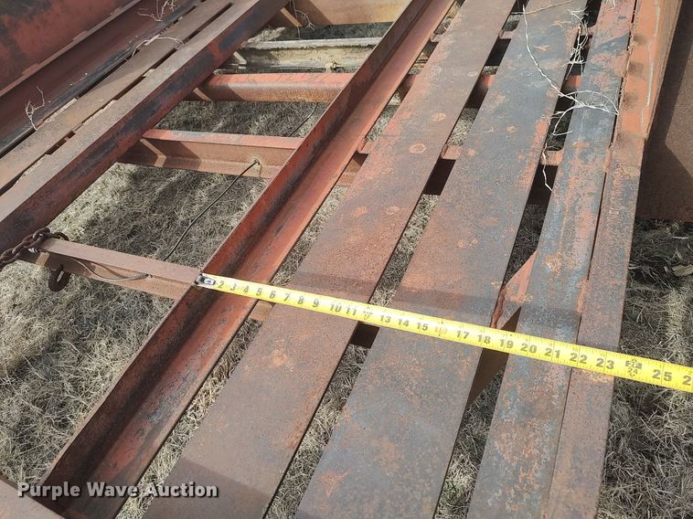 image for item DQ5751 Shop built  utility trailer