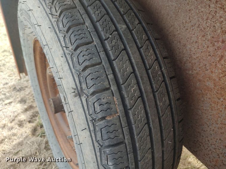 image for item DQ5751 Shop built  utility trailer