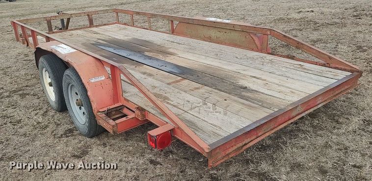image for item DQ5752 2012 Holt  utility trailer