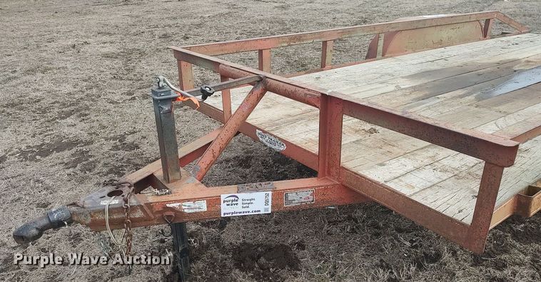 image for item DQ5752 2012 Holt  utility trailer