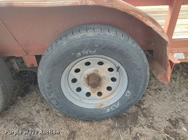 image for item DQ5752 2012 Holt  utility trailer