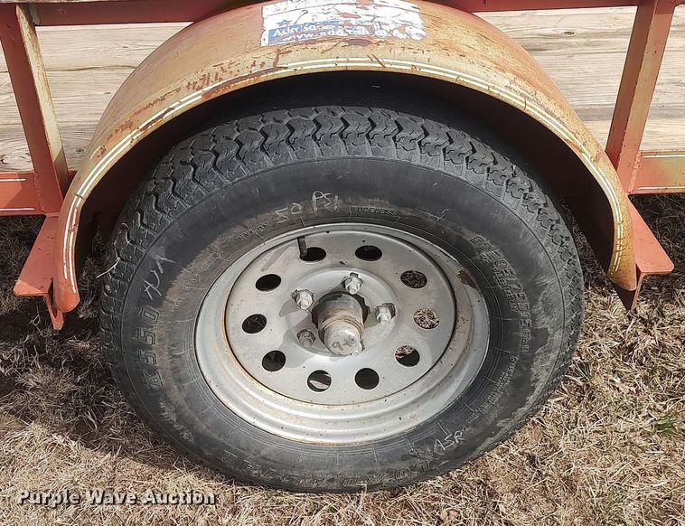 image for item DQ5754 2009 Holt  utility trailer