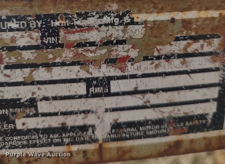 image for item DQ5754 2009 Holt  utility trailer