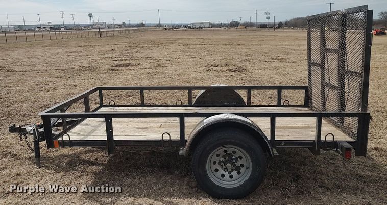 image for item DQ5755 Shop built  utility trailer