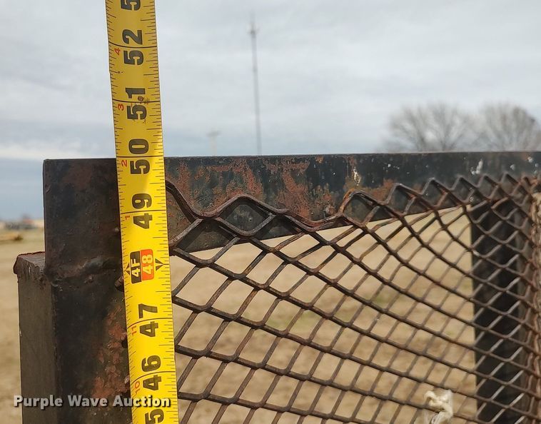 image for item DQ5755 Shop built  utility trailer