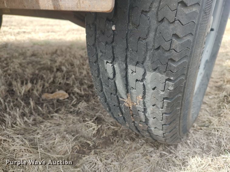 image for item DQ5755 Shop built  utility trailer