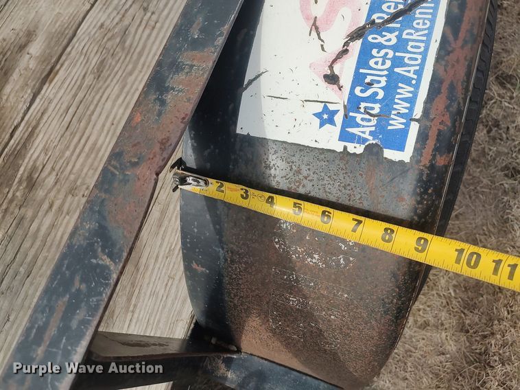 image for item DQ5755 Shop built  utility trailer