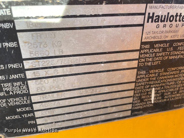 image for item DQ5757 2017 Haulotte 4527A  boom lift