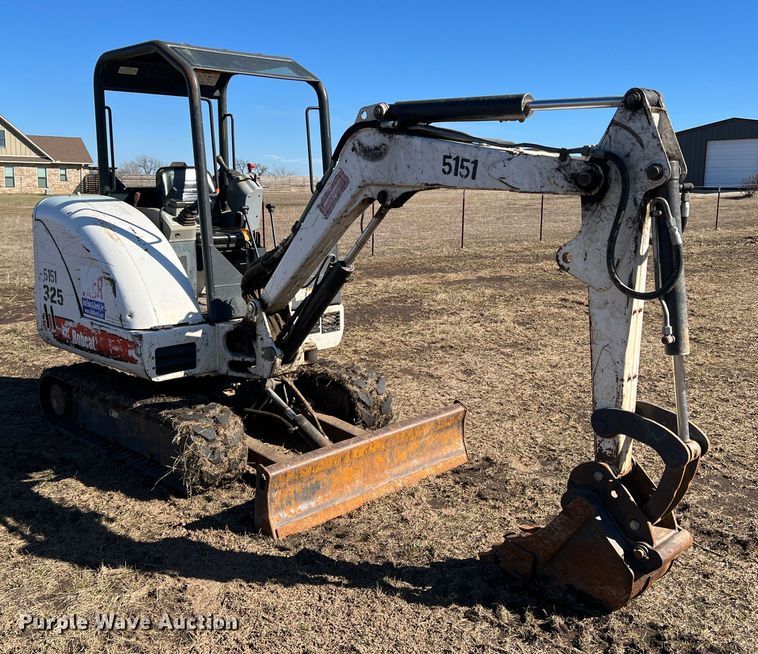 image for item DQ5759 2008 Bobcat 325G  mini excavator