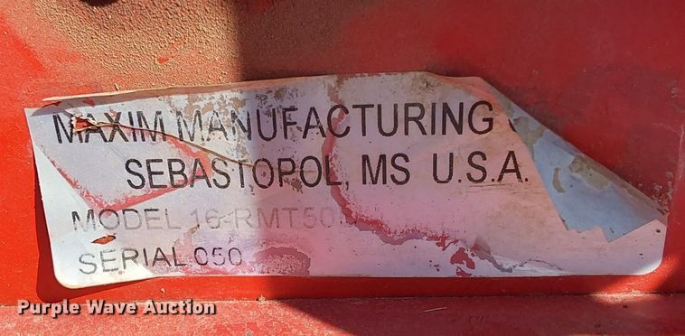 image for item DQ5761 Maxim 16RMT50  tiller