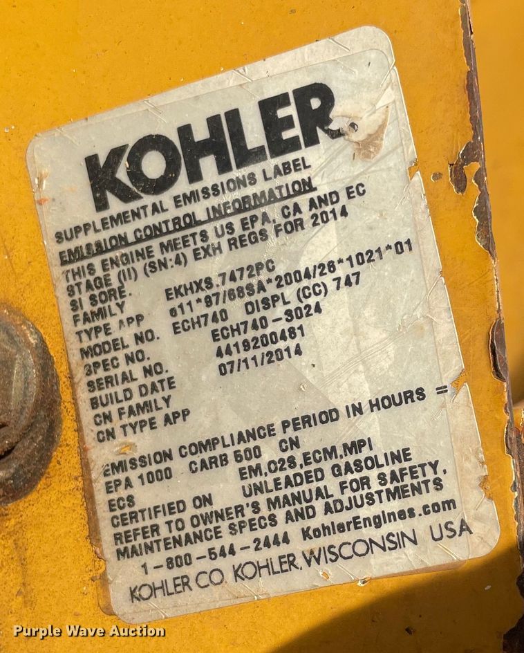 image for item DQ5769 2015 Vermeer SC30TX  stump grinder