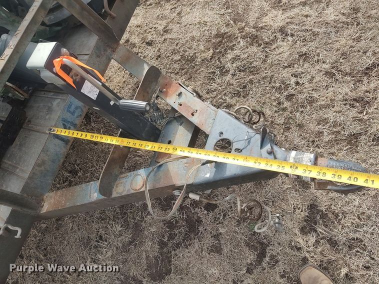 image for item DQ5771 Shop built  utility trailer with tractor