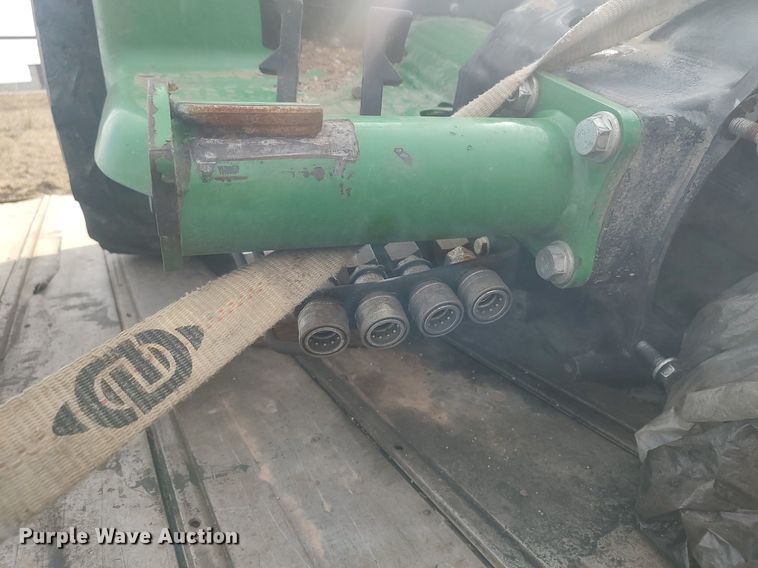 image for item DQ5771 Shop built  utility trailer with tractor