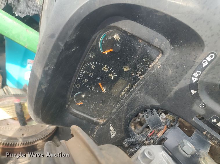 image for item DQ5771 Shop built  utility trailer with tractor