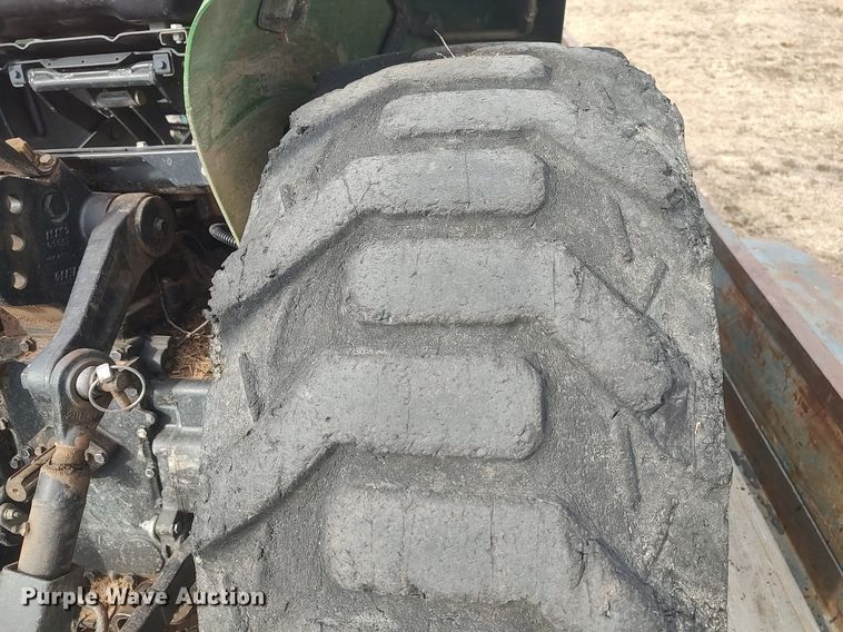 image for item DQ5771 Shop built  utility trailer with tractor