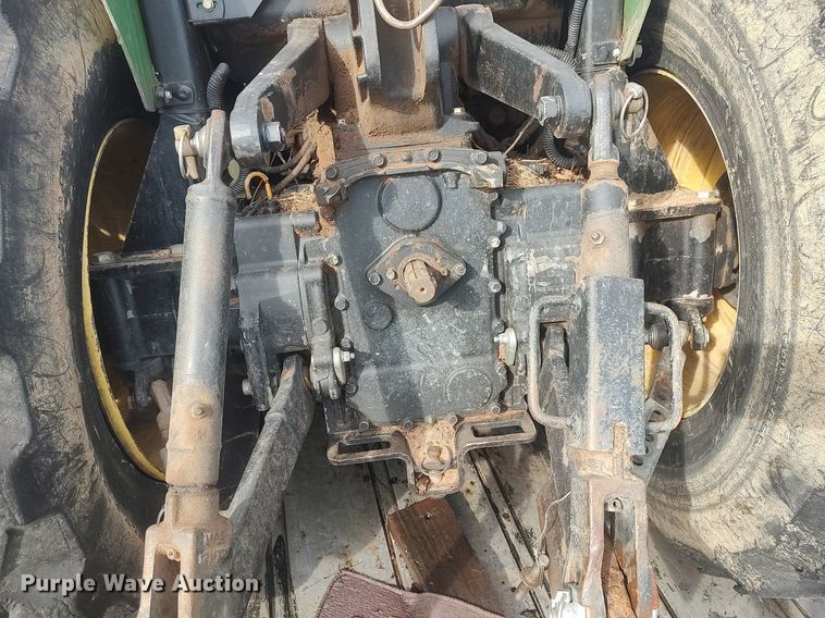 image for item DQ5771 Shop built  utility trailer with tractor