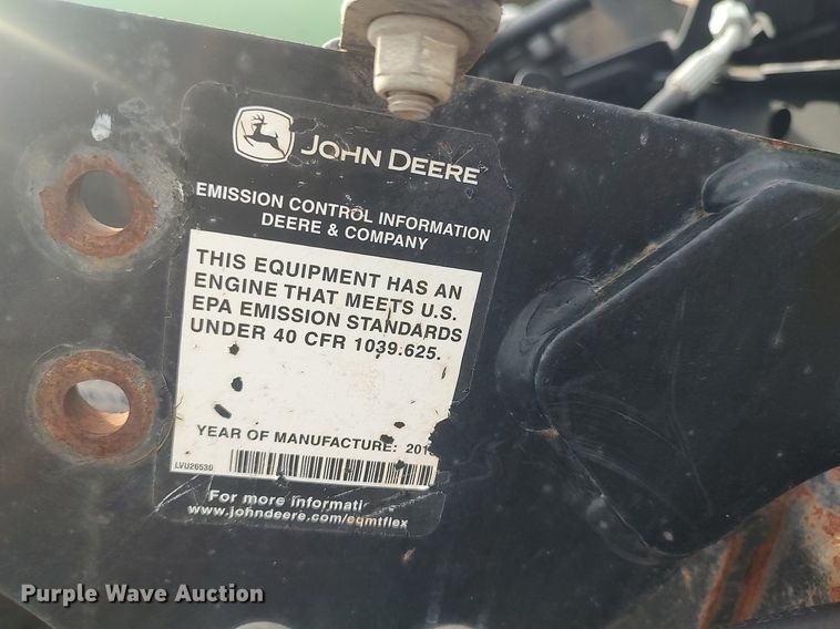 image for item DQ5771 Shop built  utility trailer with tractor