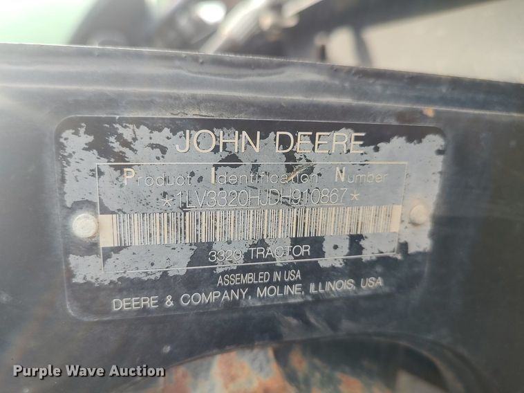 image for item DQ5771 Shop built  utility trailer with tractor