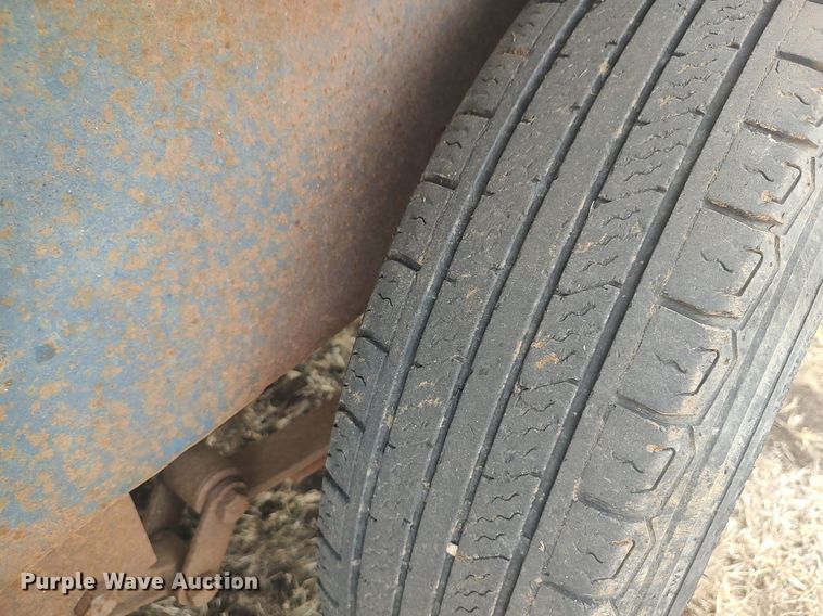 image for item DQ5771 Shop built  utility trailer with tractor