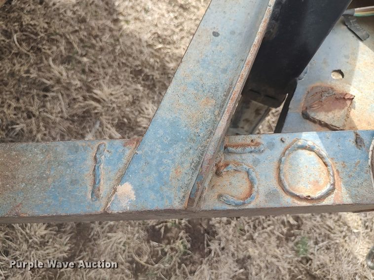 image for item DQ5771 Shop built  utility trailer with tractor