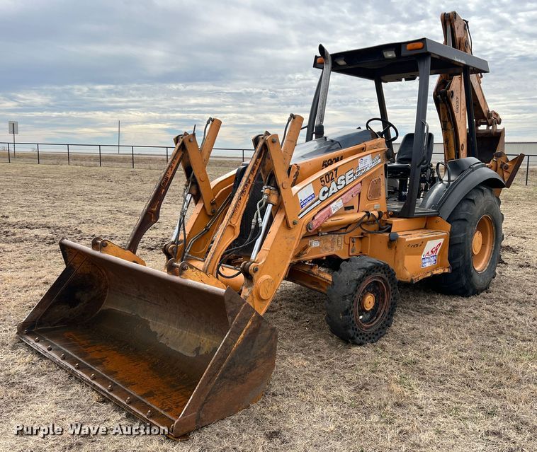 image for item DQ5772 2007 Case 580M Series II  backhoe