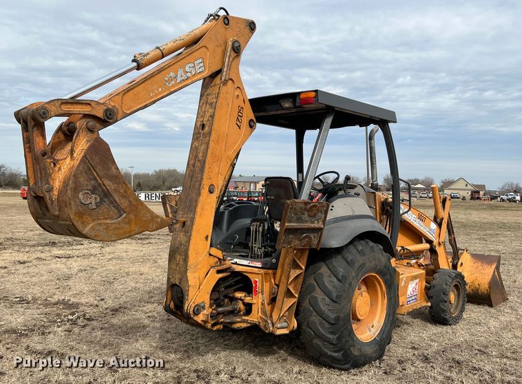 image for item DQ5772 2007 Case 580M Series II  backhoe