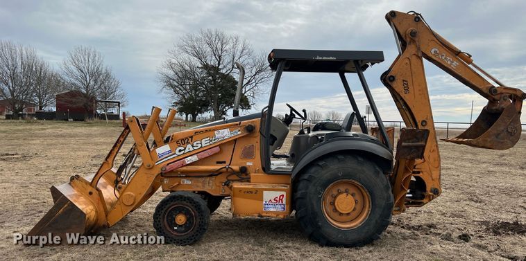 image for item DQ5772 2007 Case 580M Series II  backhoe
