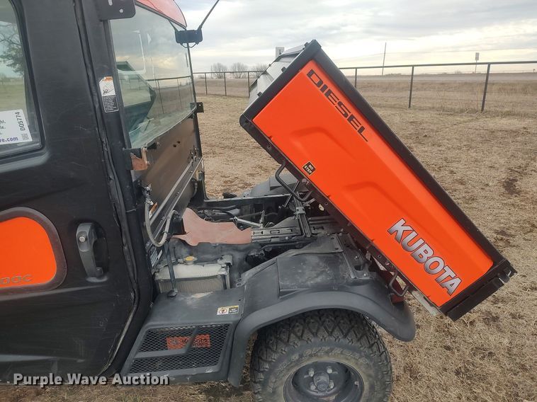 image for item DQ5774 2019 Kubota RTV-X1100C  utility vehicle