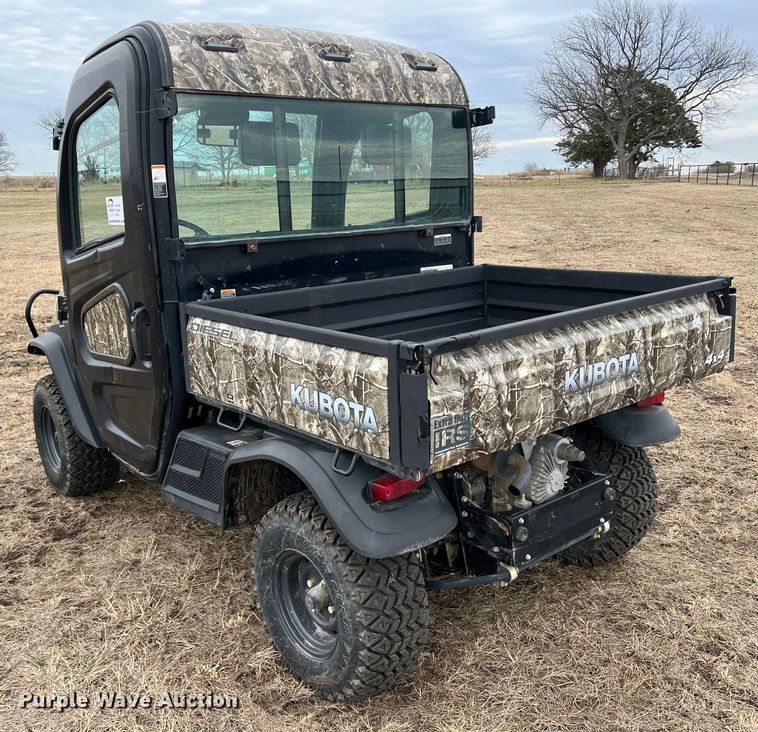 image for item DQ5776 2018 Kubota RTV-X1100C  utility vehicle