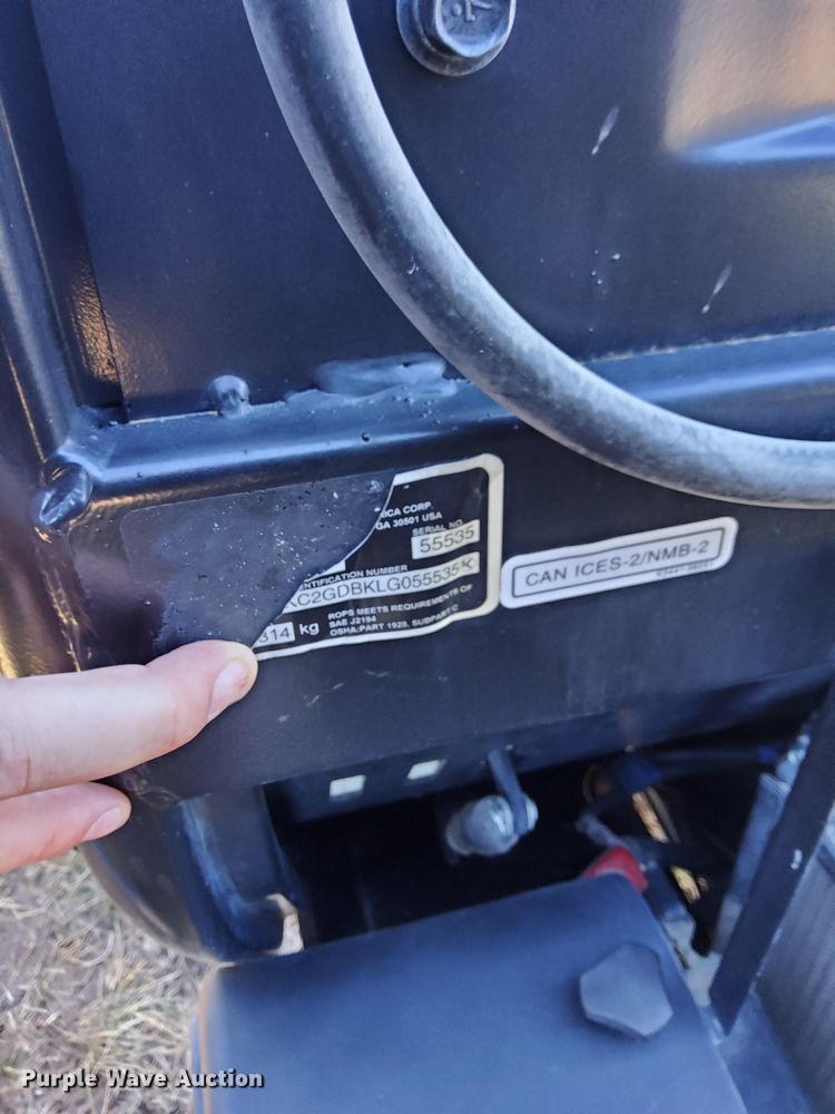 image for item DQ5779 2020 Kubota RTV-X1100C  utility vehicle