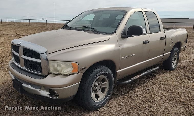 image for item DQ5781 2003 Dodge Ram 1500  Quad Cab pickup truck