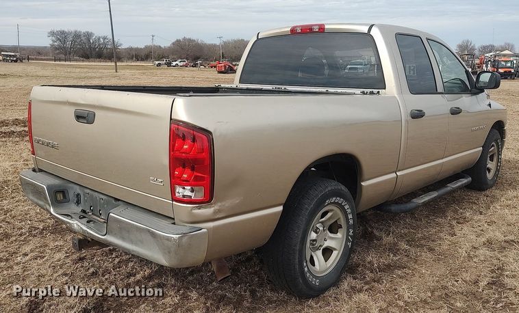 image for item DQ5781 2003 Dodge Ram 1500  Quad Cab pickup truck