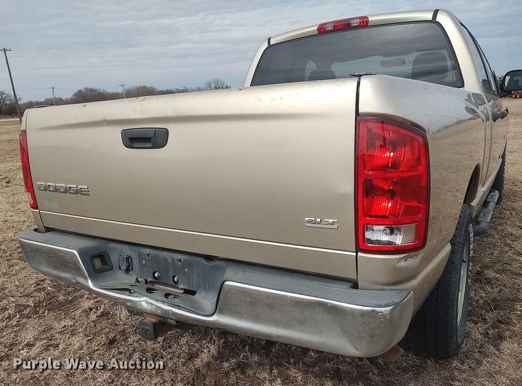 image for item DQ5781 2003 Dodge Ram 1500  Quad Cab pickup truck