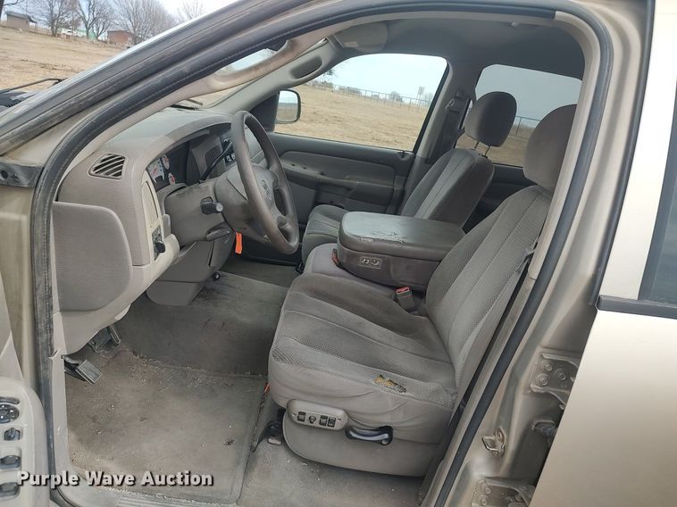 image for item DQ5781 2003 Dodge Ram 1500  Quad Cab pickup truck