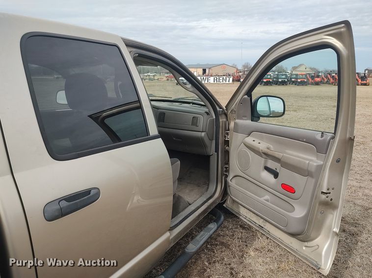 image for item DQ5781 2003 Dodge Ram 1500  Quad Cab pickup truck