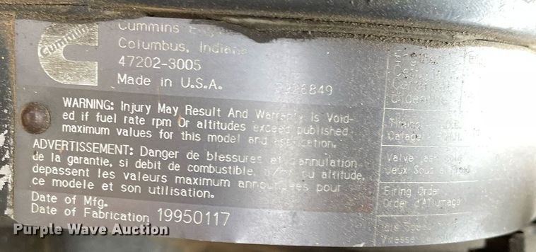 image for item DQ5783 1995 Freightliner FL70  semi truck