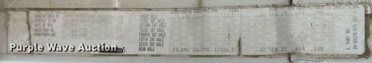 image for item DQ5783 1995 Freightliner FL70  semi truck