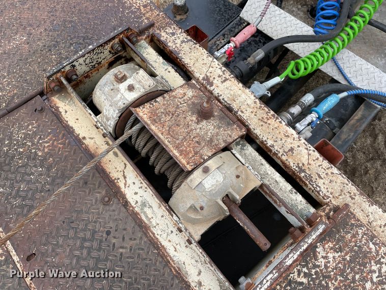 image for item DQ5784 1985 Trail King 1848-1300  equipment trailer