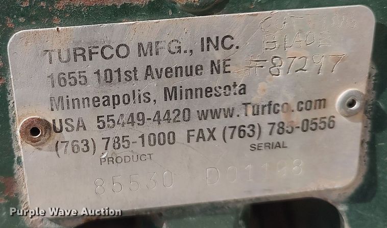 image for item DQ5785 Turfco 85530  sod cutter