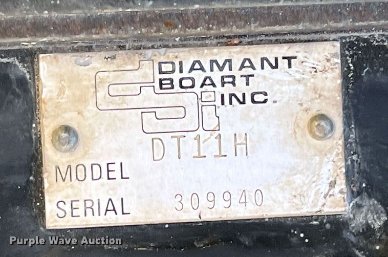image for item DQ5793 Diamant Boart Inc. DT11H  surface grinder