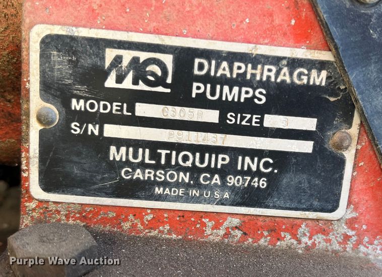 image for item DQ5798 MQ C305R  diaphragm pump