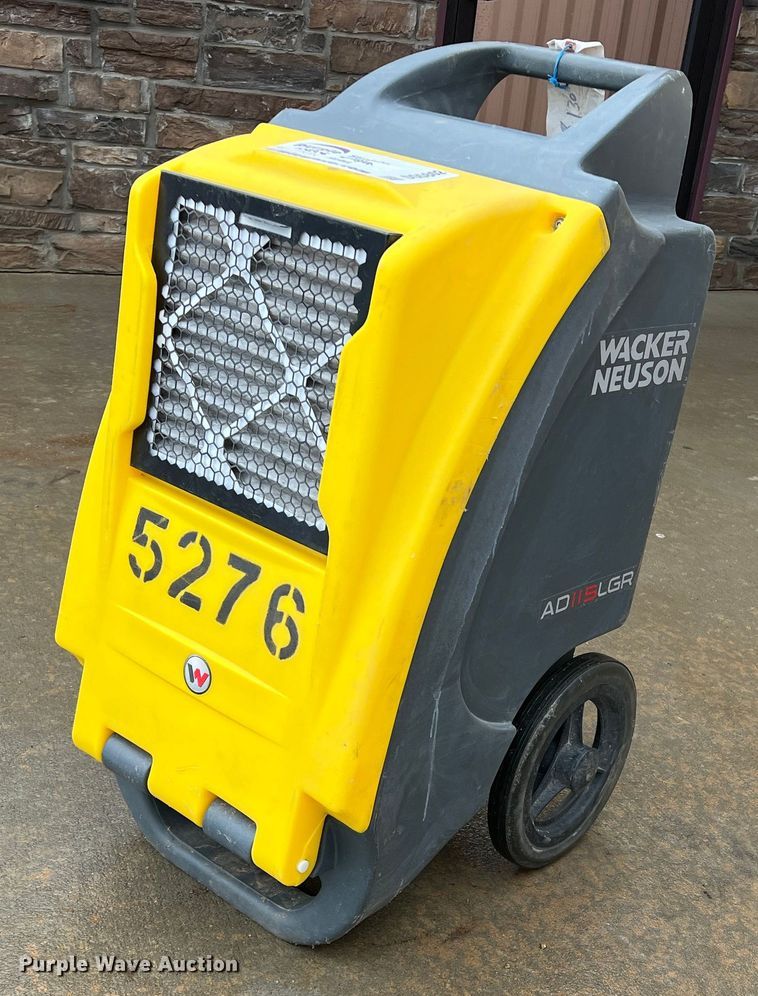 image for item DQ5802 Wacker Neuson AD115LGR  dehumidifier