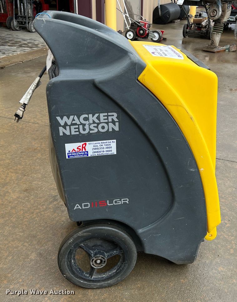 image for item DQ5802 Wacker Neuson AD115LGR  dehumidifier