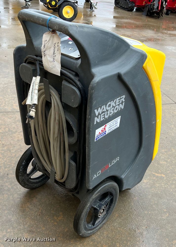 image for item DQ5802 Wacker Neuson AD115LGR  dehumidifier