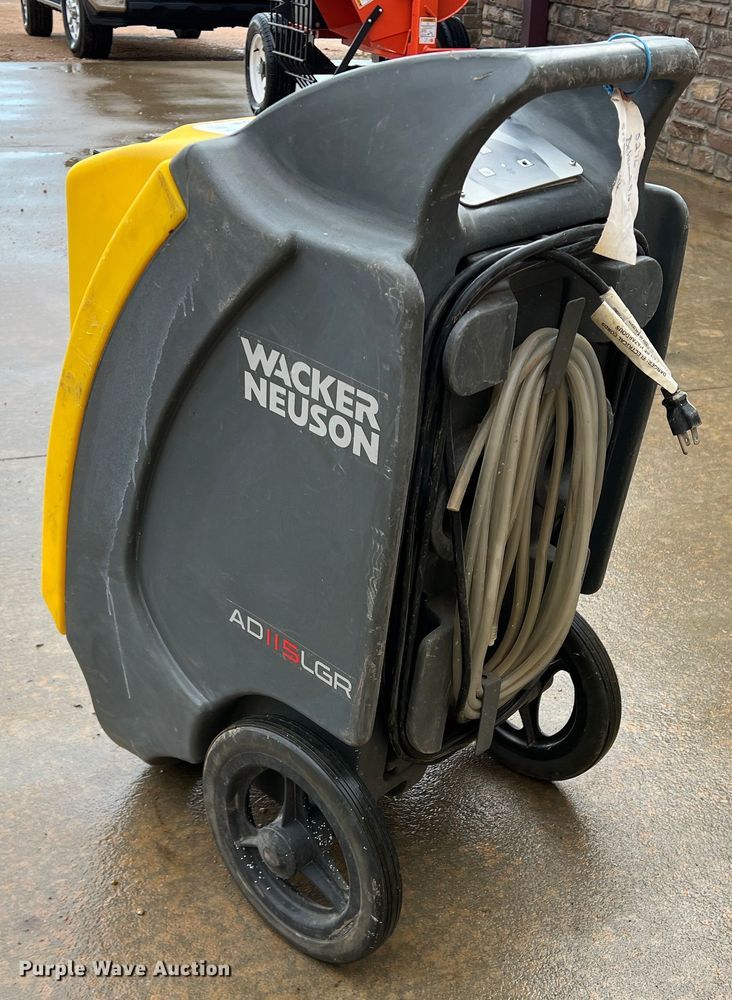 image for item DQ5802 Wacker Neuson AD115LGR  dehumidifier