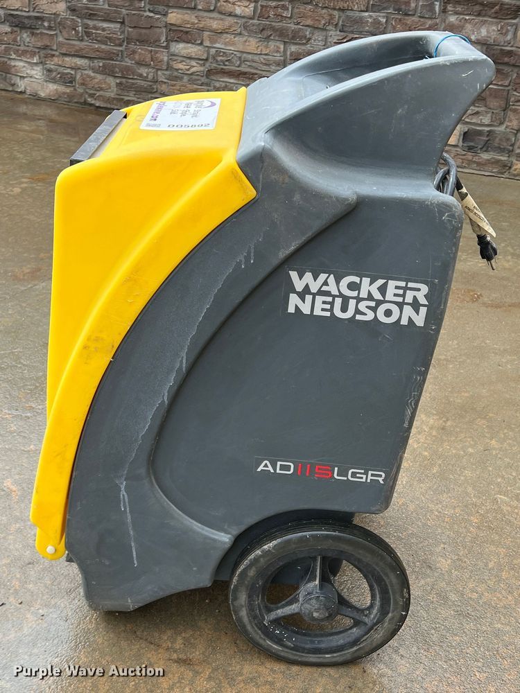 image for item DQ5802 Wacker Neuson AD115LGR  dehumidifier