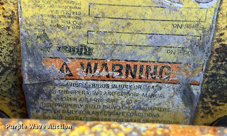 image for item DQ5805 Rhino  pneumatic post driver