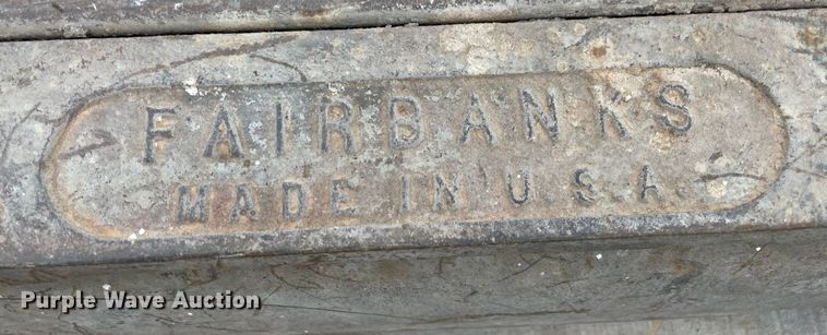 image for item DQ5809 Fairbanks  scale